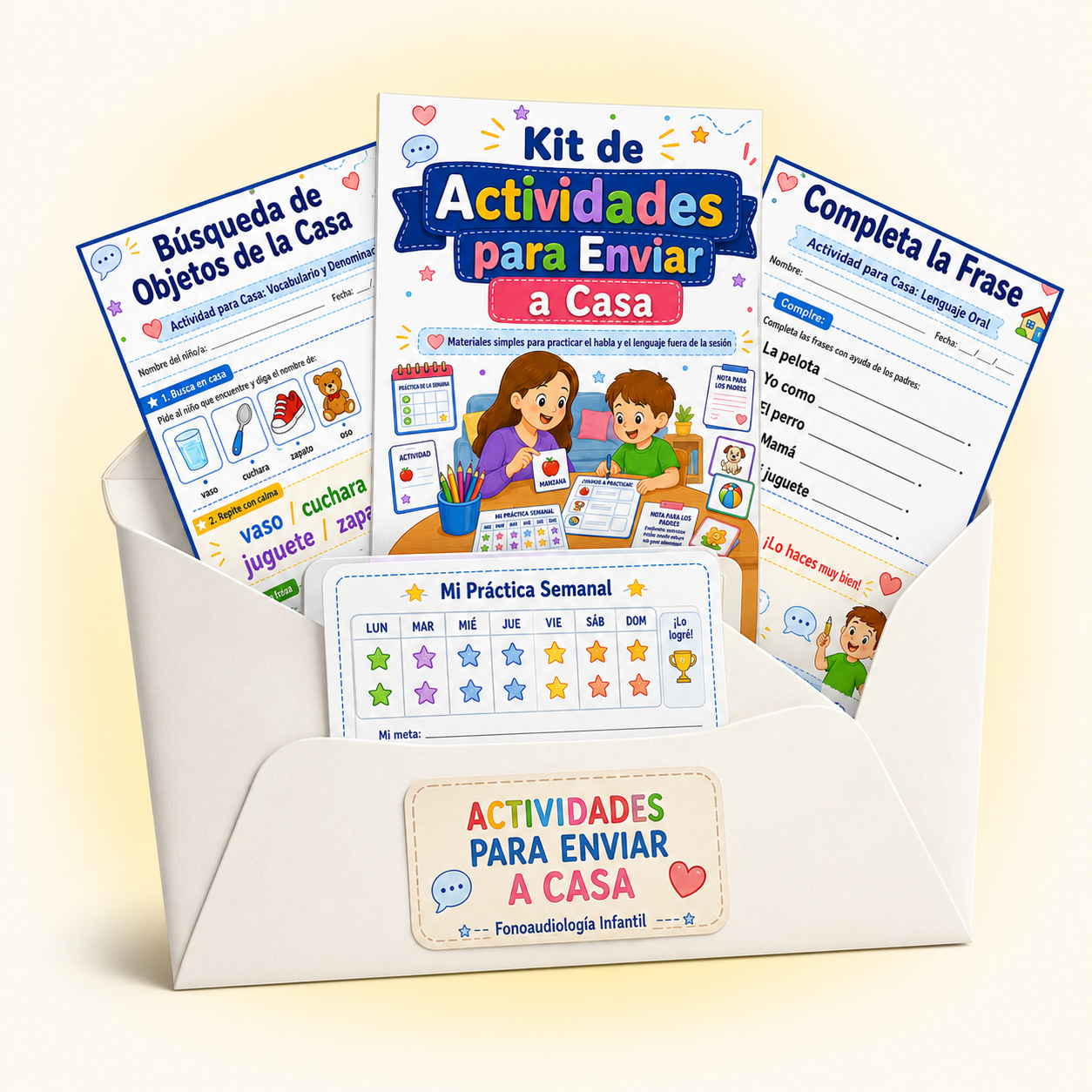 Kit extra de fonemas objetivo